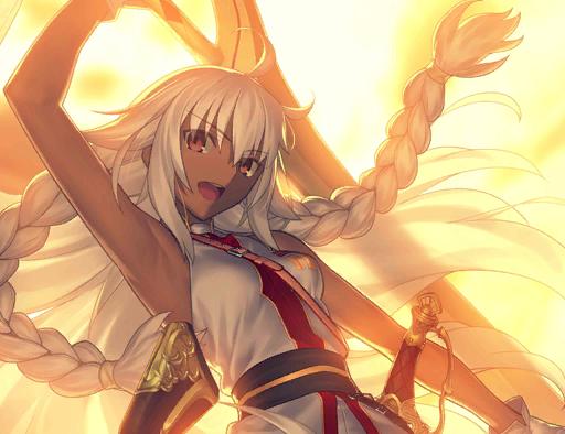 fgo新剑阶章西女王立绘形象被槽武内能躺着骗氪绝对不坐着