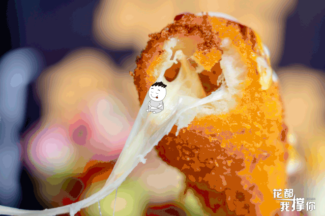 连续10天壕送1000份这条芝士热狗从韩国拉丝到花都啦