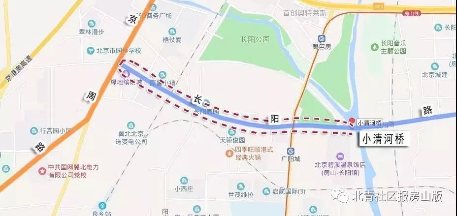 京雄高速在长阳段是否设置辅路?2.长阳南大街是否拓宽?