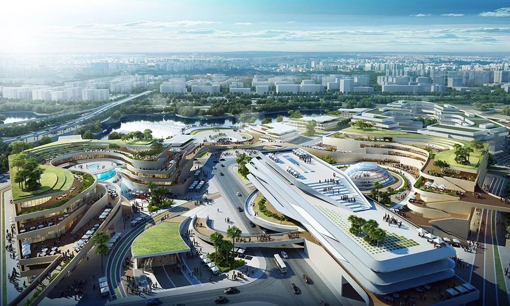 tod前研成都升仙湖站tod一体化设计案例欣赏