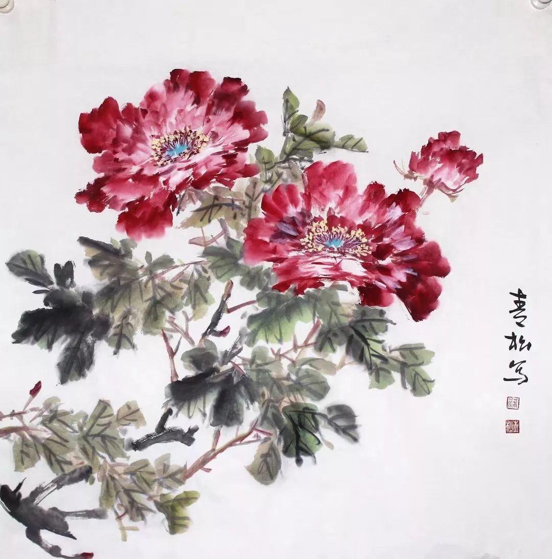 画家简介:蒲青松,字松客,号花果山主人,四川南充人.