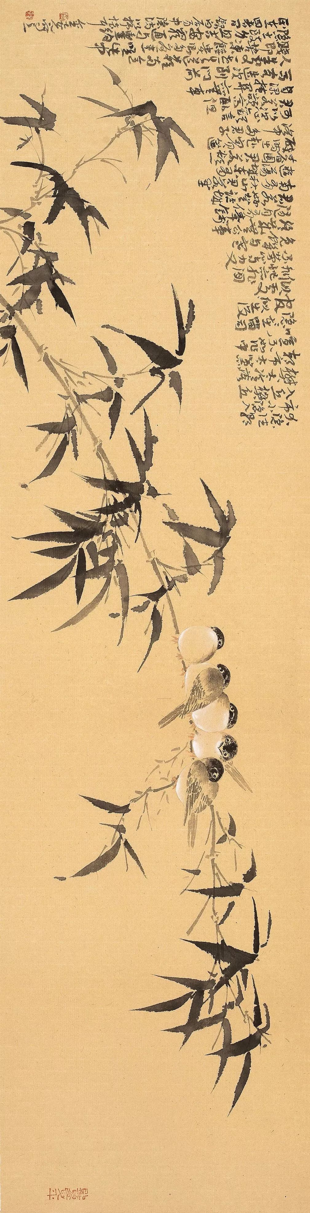 热烈祝贺道法自然白金尧花鸟画作品展在徐州举办