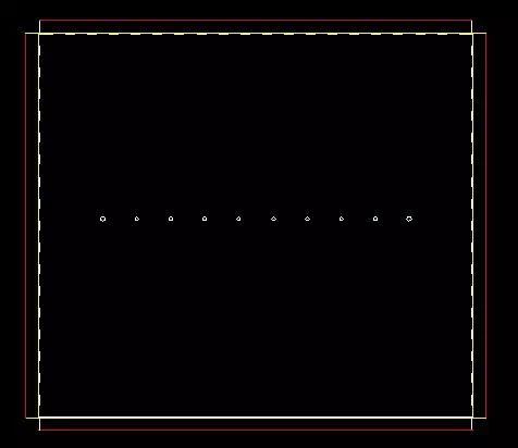 内部边线虚线到展开轮廓的外边线知道包料方式后再来看这个图折弯后1