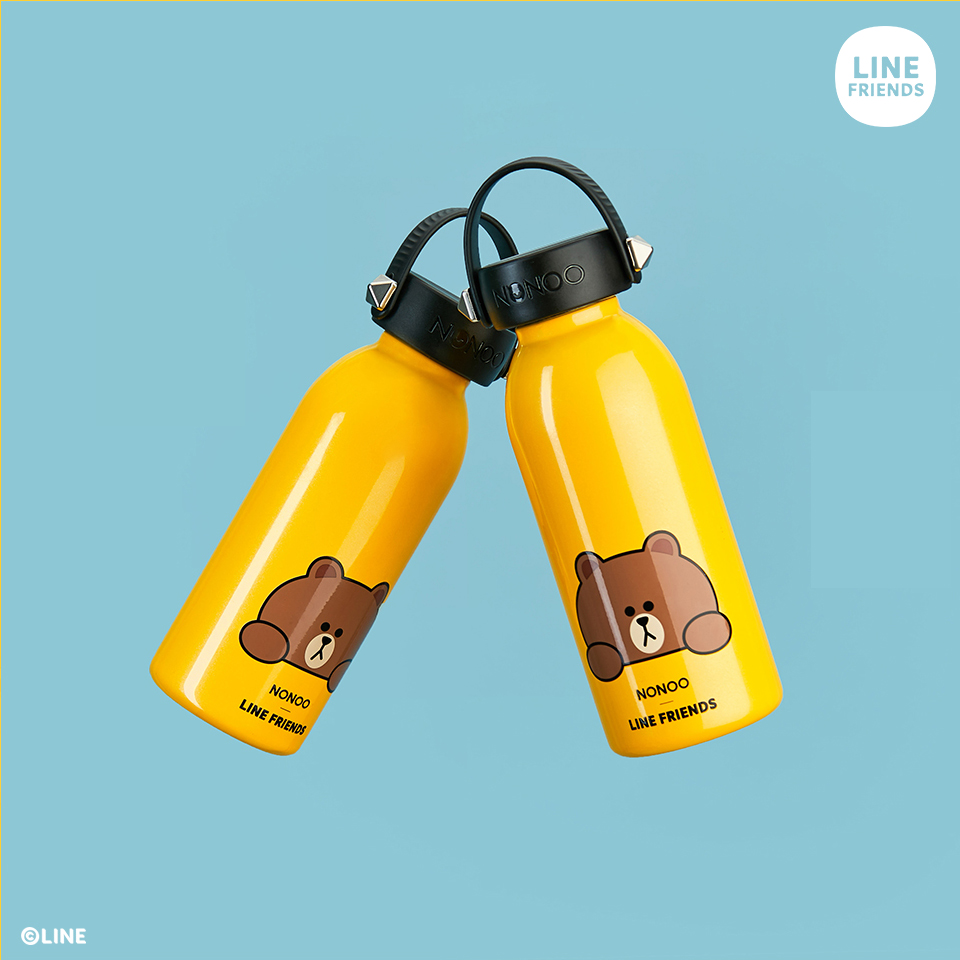 linefriends联名款保温杯萌趣来袭