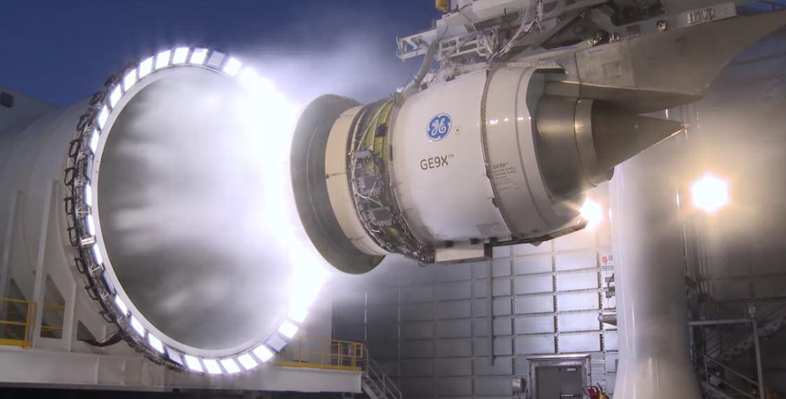 原创ge9x发动机测试推力突破58吨,将创造新世界记录