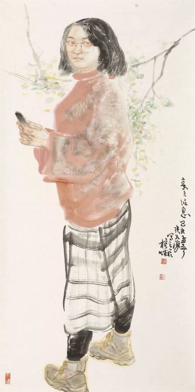 张永海水墨人物画欣赏