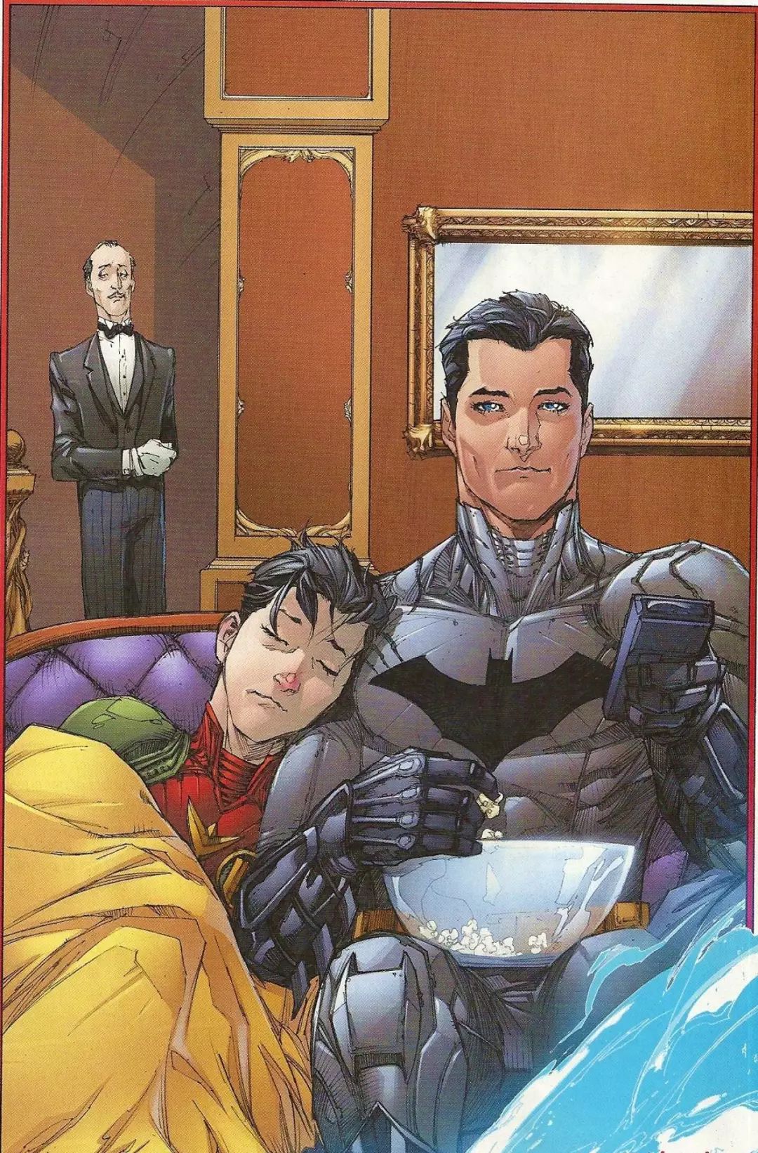 最后,dc宇宙还要很多优秀的父亲角色,比如海王的父亲,闪电侠的父亲