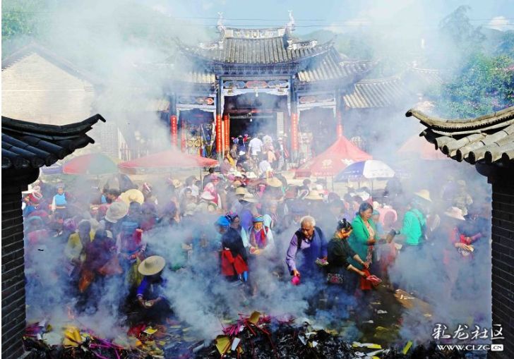 白族绕三灵一场传承千年的民间激情盛会