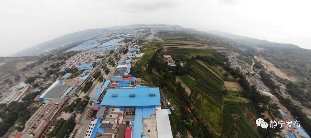 航拍静宁发布720全景邀您一起看静宁之八里镇