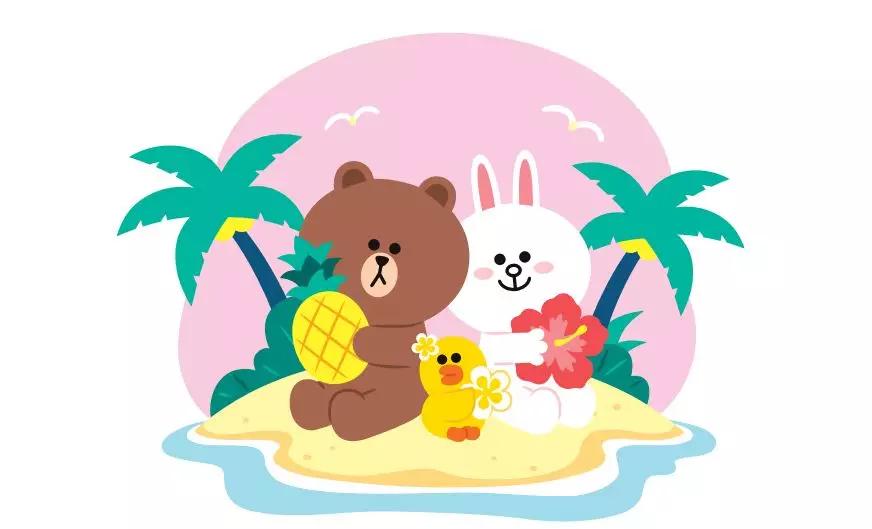 玻璃杯丨linefriends的夏天来了