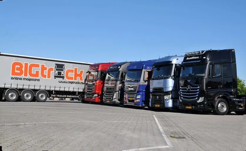 荷兰媒体横评5款欧卡纪念版车型带您见识欧洲当前最豪华卡车的内饰