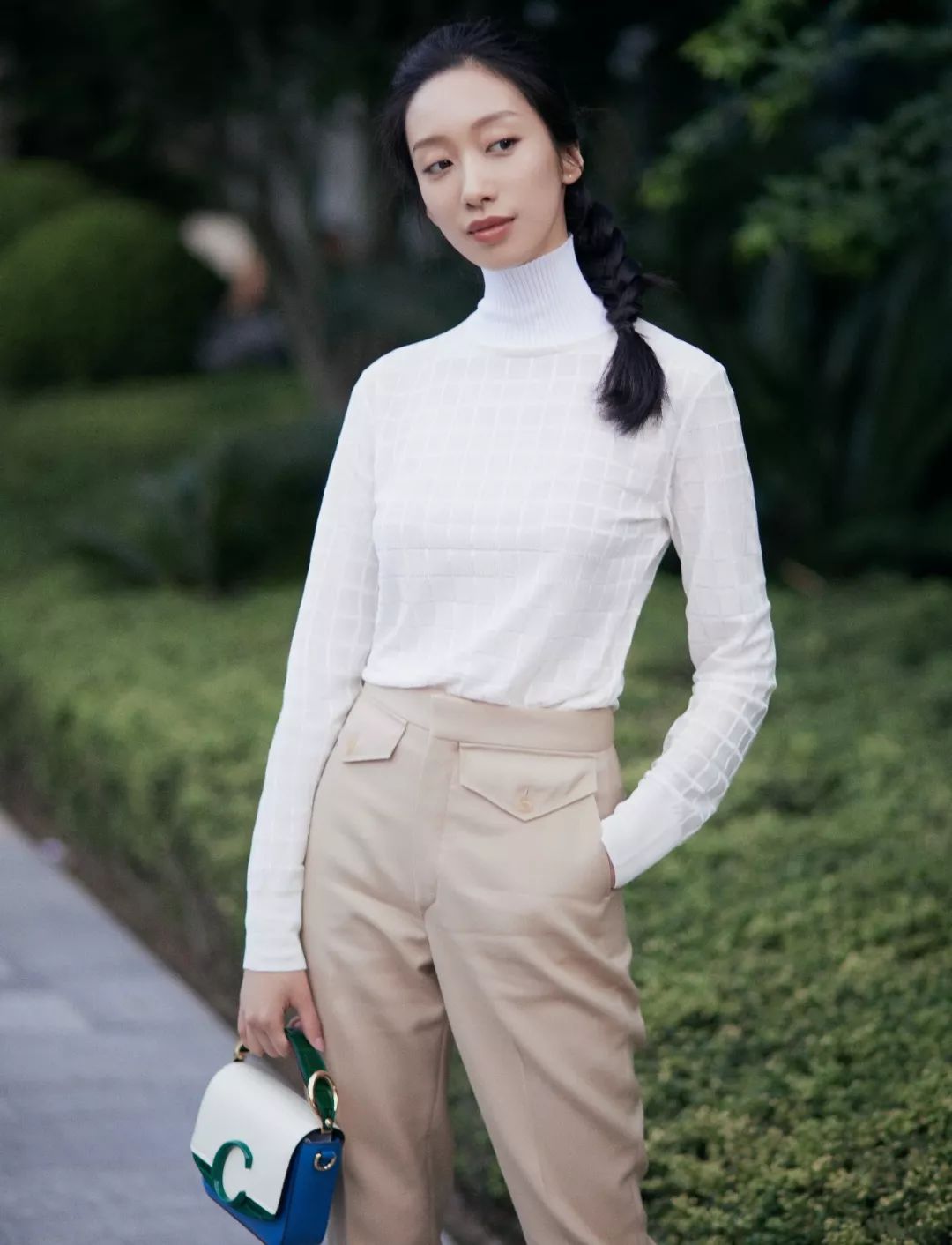 麦子出席chloé 2020早春成衣上海全球大秀从舞者,演员到导演,麦子在