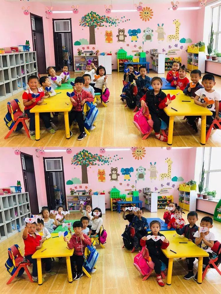 甘南县兴十四幼儿园开展"献给爸爸的爱"系列活动