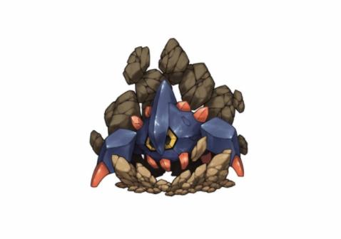 《精灵宝可梦》图鉴525:无需改变身体朝向也能移动——地幔岩