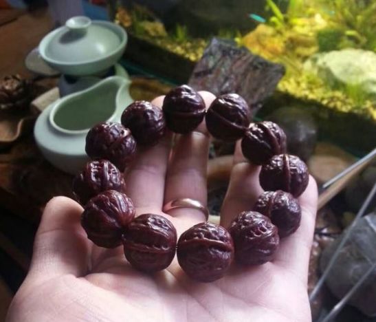 盘小核桃手串上瘾