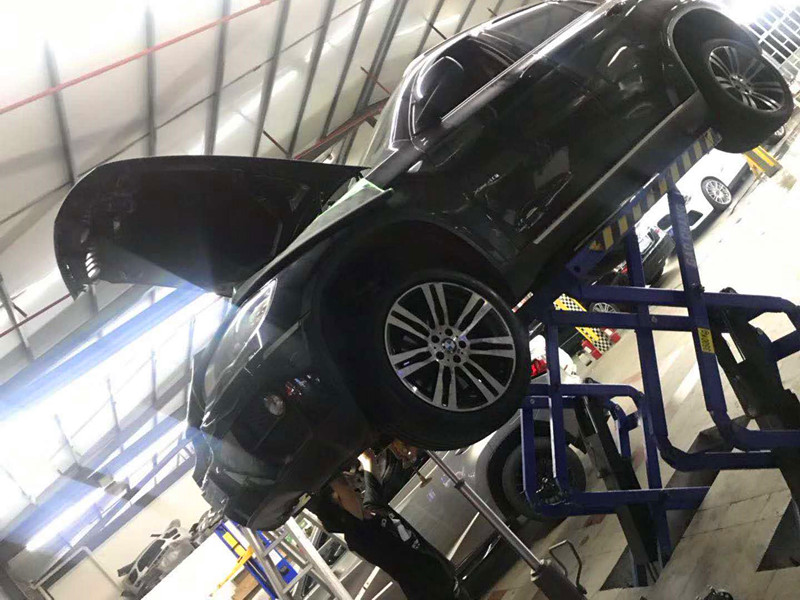 宝马维修保养案例宝马x6更换电动水泵节温器