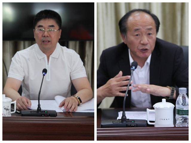 徐正平,赵宝元分别就律师代理涉黑涉恶案件的要点和风险进行专题培训