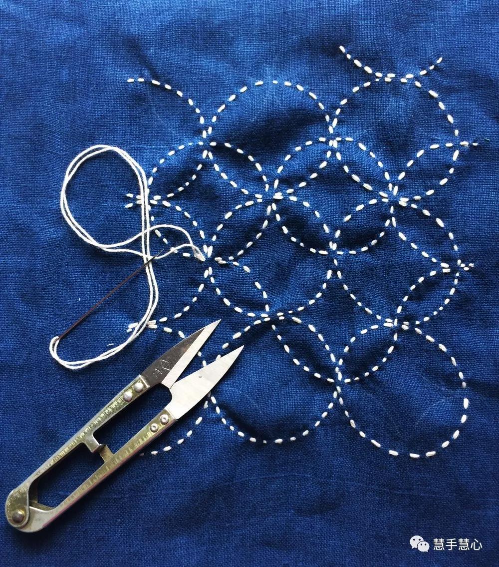 手工刺绣的力量温暖质朴的日本sashiko刺子绣