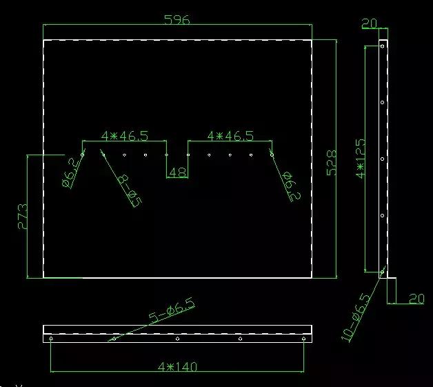 干货图文讲解如何用cad做托盘的钣金展开
