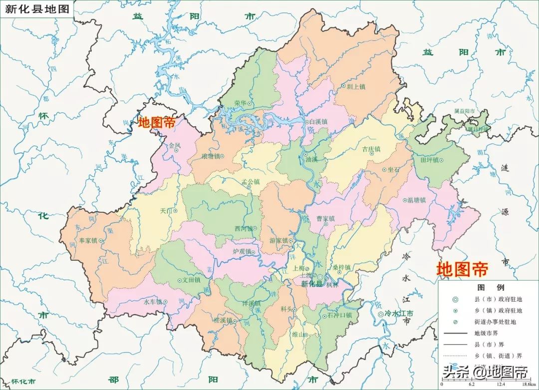 娄底1区2市2县高清地图来了别说我没告诉你