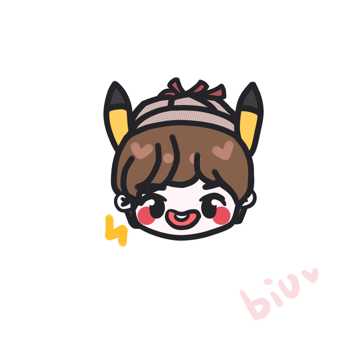 今日分享为nana们送上justin可爱卡通头像九宫格