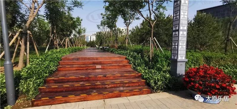 实探龙城大街东篱公园太原市民又一休闲游玩好去处