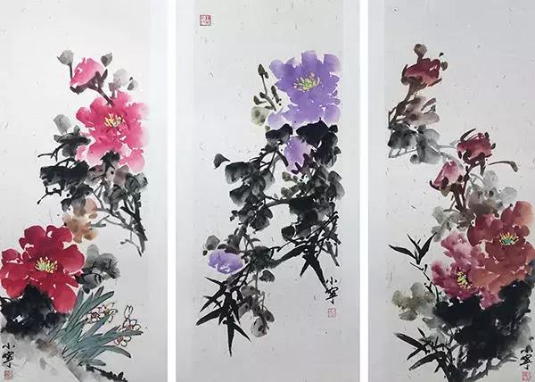 美女画家李小宁清新灵妙别出心裁