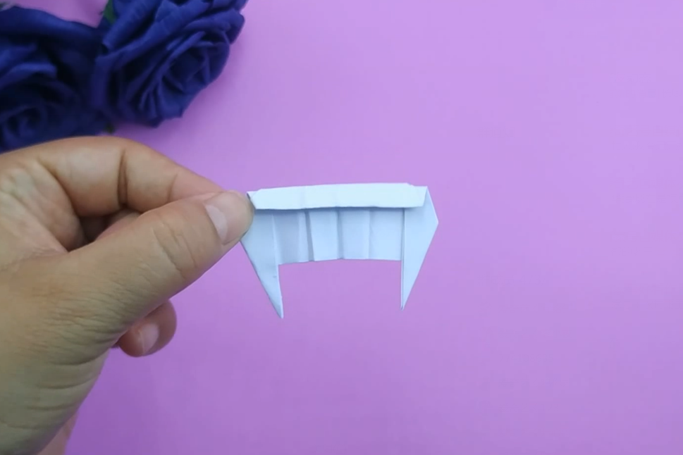 搞怪玩具僵尸牙折纸教程,只要一张纸,同学们看到抢着要