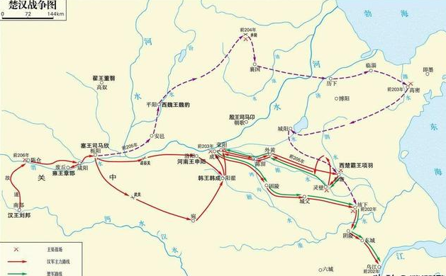 井陉之战地图图片