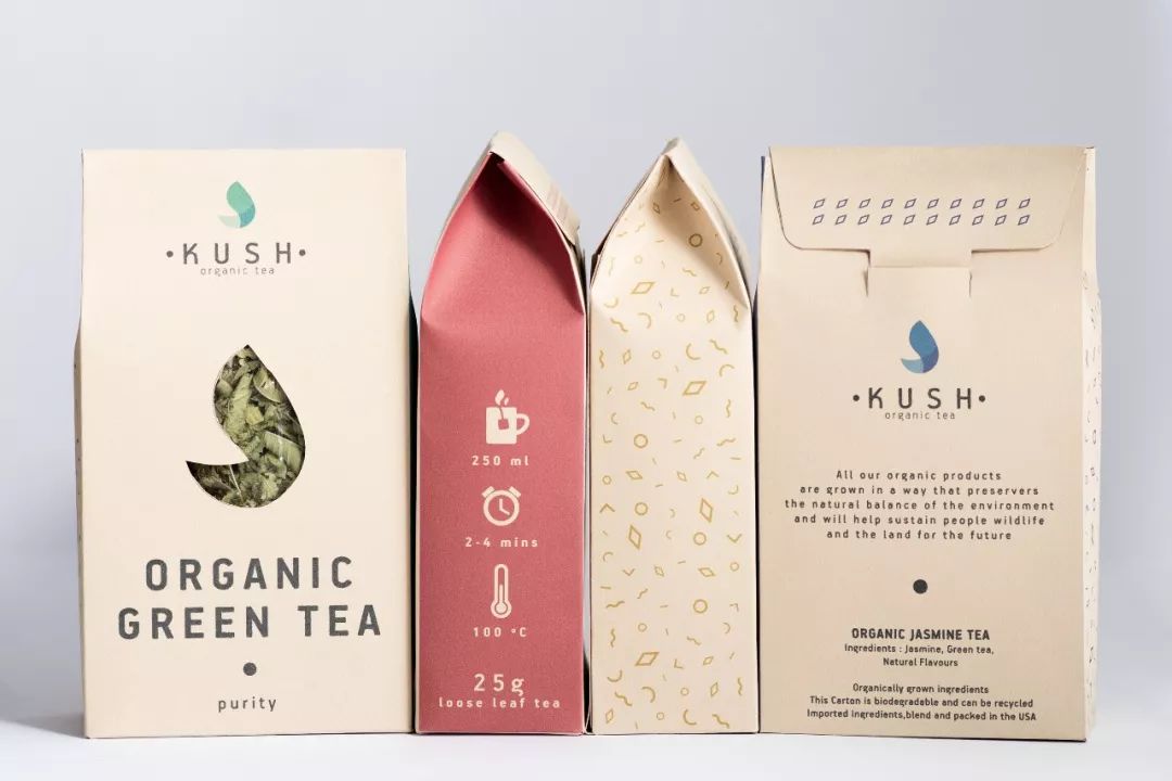 日系茶包装设计总有一种说不出的冷