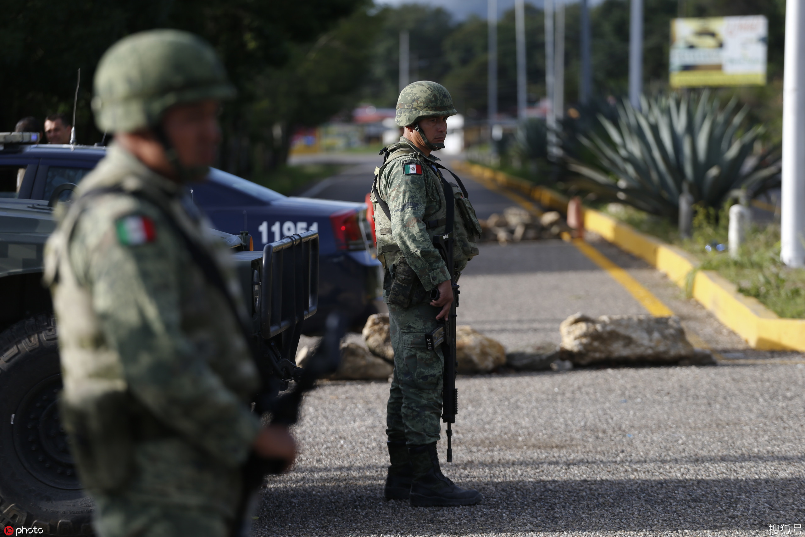 墨西哥逮捕791名非法移民 国民警卫队开始巡逻