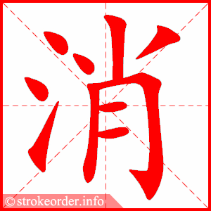 【每日一字】二年级下册"消,怎"字书写指导(142期)_儿歌