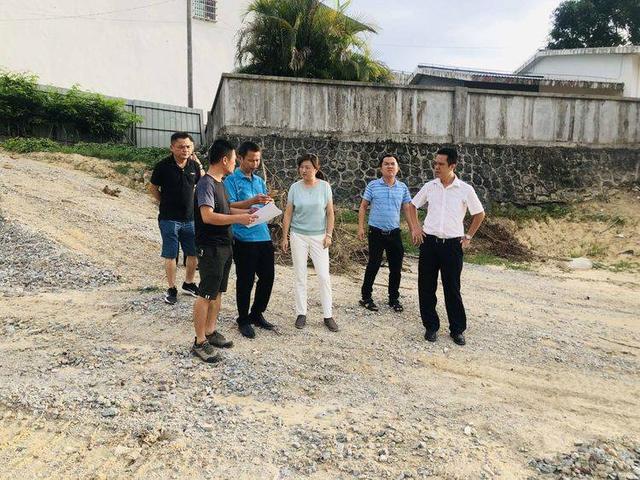 屯昌县级河长李梅副县长巡查坎头河
