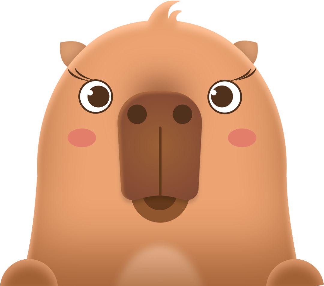 水豚 介 姓名: 等你来取 生日:2019年6月 星座:双子 血型:呆萌型