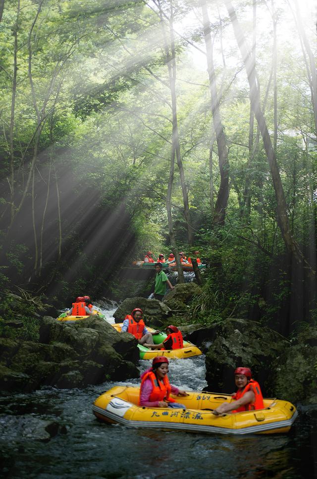 安徽最吓人的漂流落差243米一不小心就翻船游客太刺激了