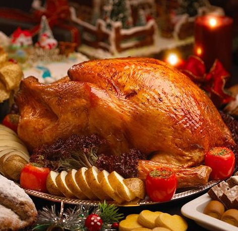 在美国,火鸡是一个相当棒的一个食物,一般来说,美国人会在圣诞节和