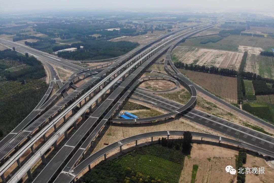 北京这两条高速月底通车南五环20分钟直达大兴机场