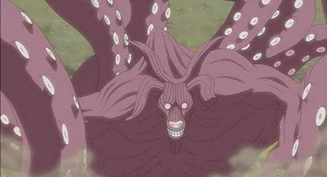 鸣人的九尾模式也是鸣人实力大增,但是这个模式是由八尾教给鸣人的,在