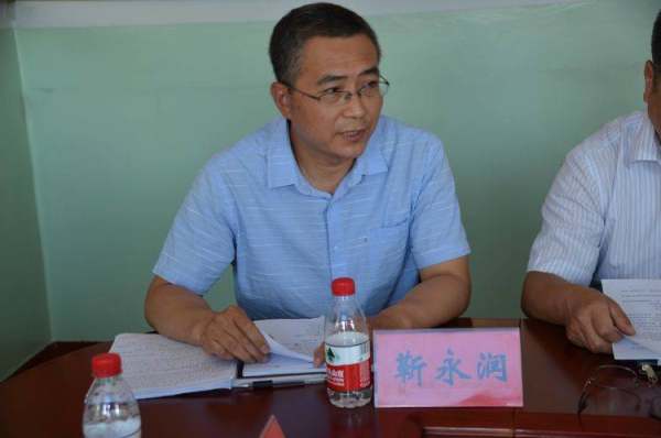 人行代县支行靳永润副行长对创建现金服务示范县的下