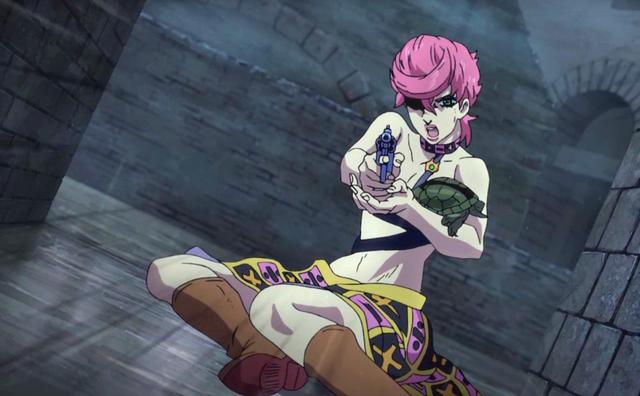 jojo黄金之风和特莉休互换身体后米斯达你的手在摸哪里