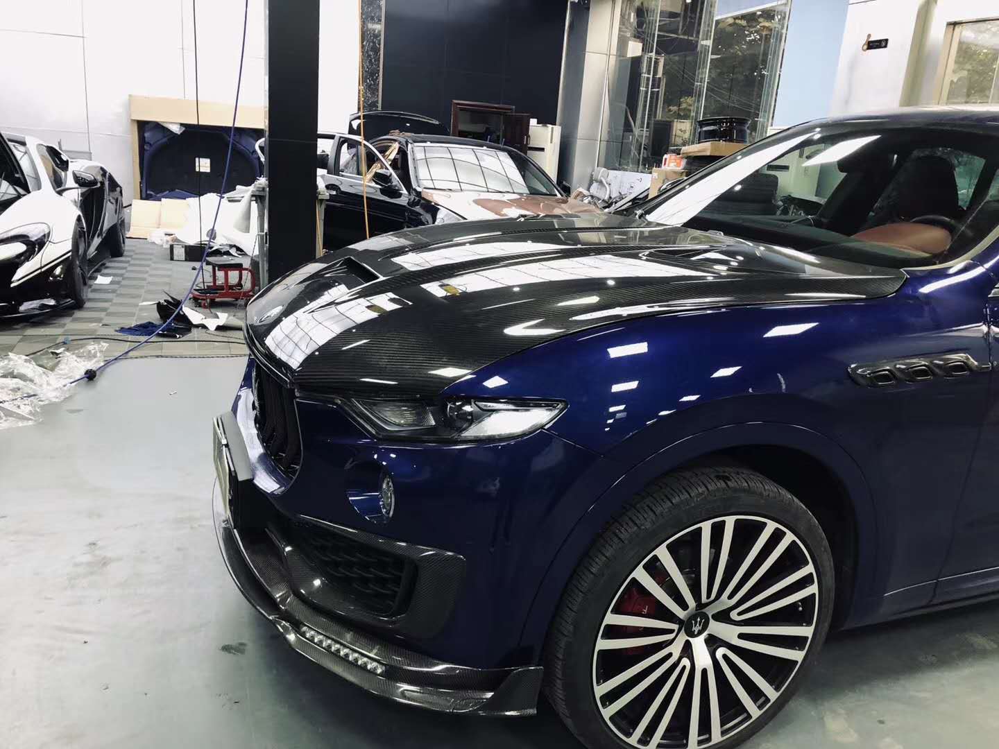 海神三叉戟莱万特levante改mansory宽体包围案例借鉴