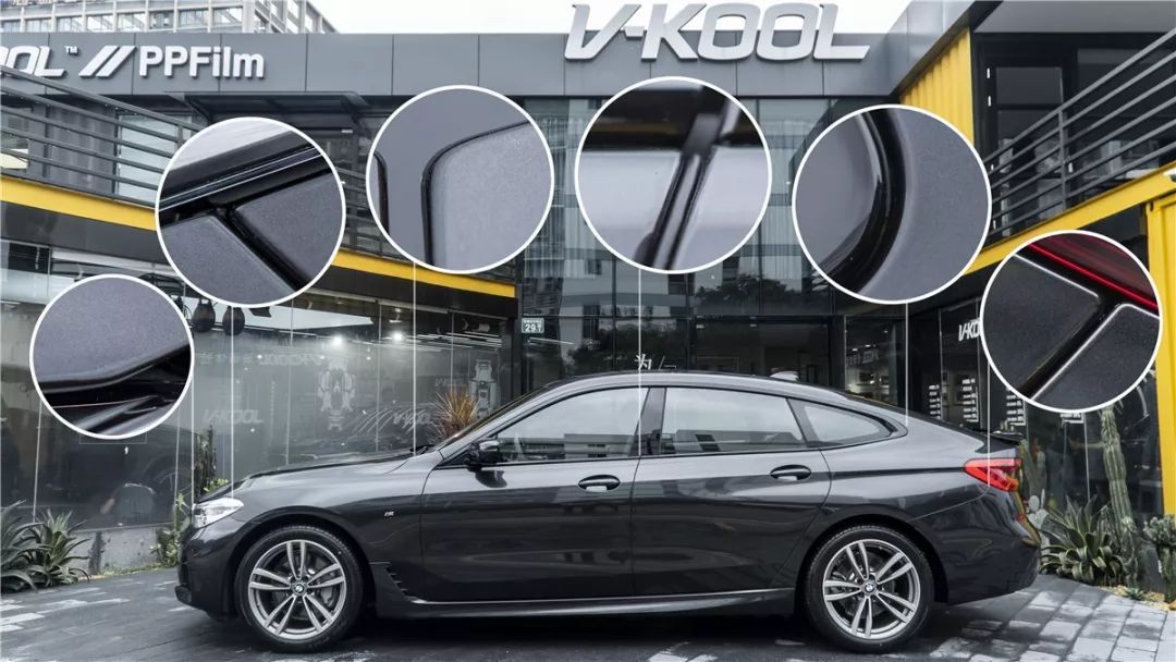 宝马6系gt贴威固隐形车衣,宝之升汽车贴膜