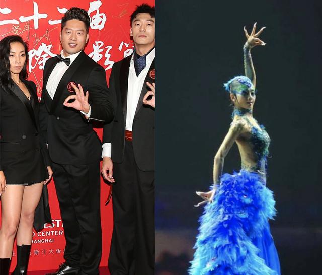 凌潇肃机场走秀大摆ok手势,网友调侃:杨丽萍关门弟子_动作