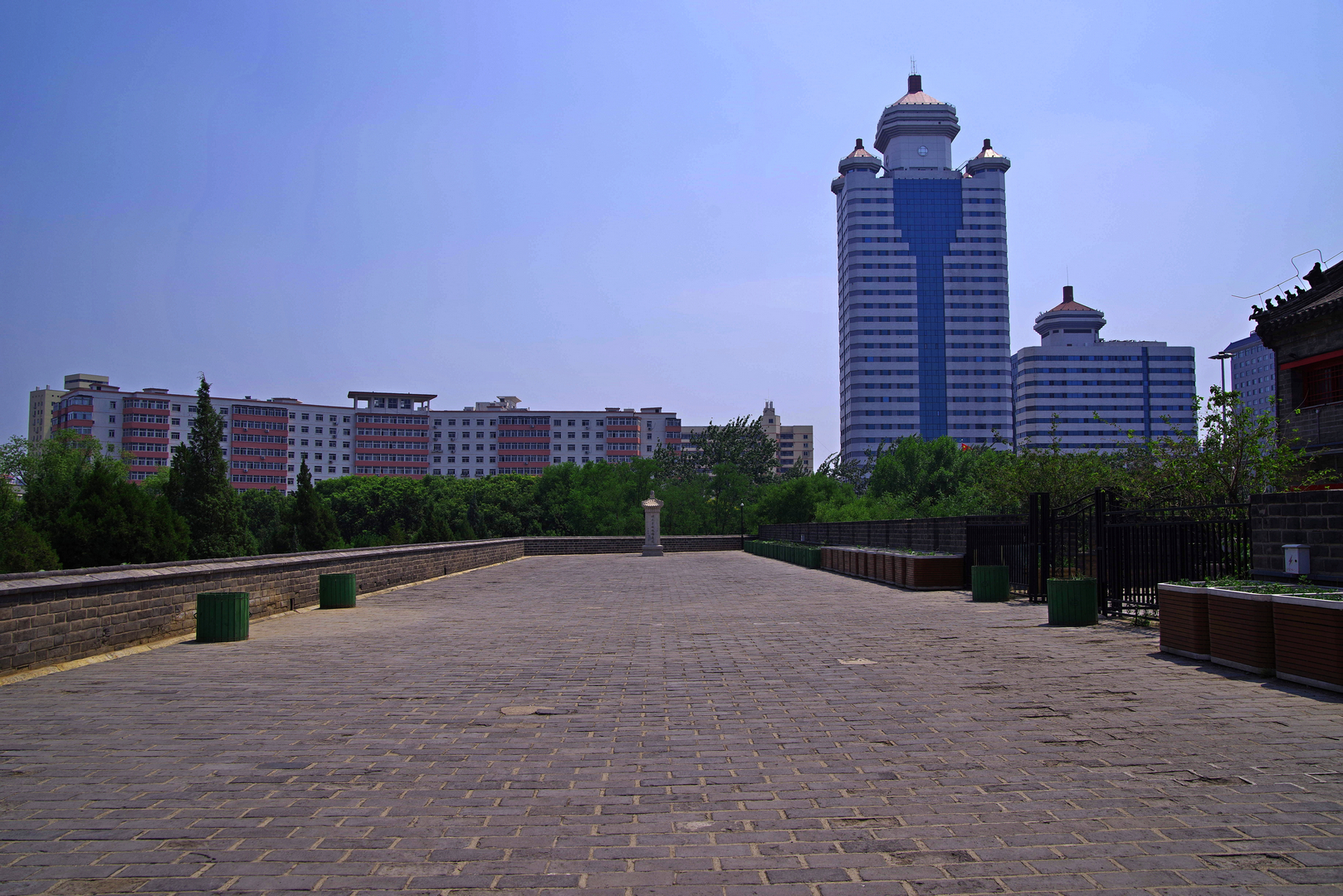 北京城城牆遺存西便門城牆遺址公園閒走北京