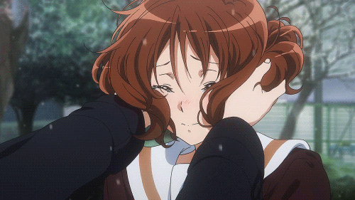 漫有gif#丨天然黑,不经意的毒舌的颜艺少女——黄前久美子_高坂丽