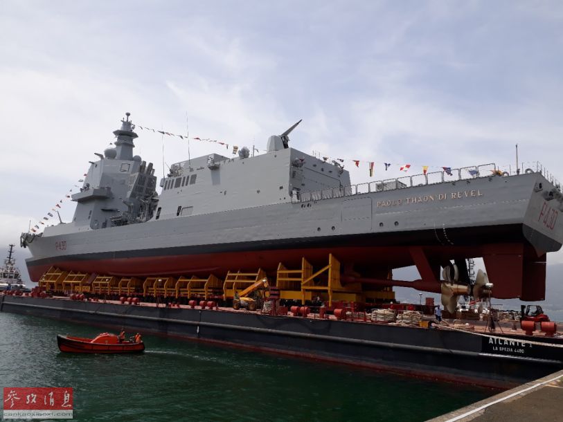 没看重影!意大利推"双舰艏"新护卫舰