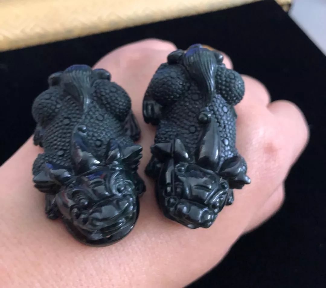 精美墨翠貔貅合集