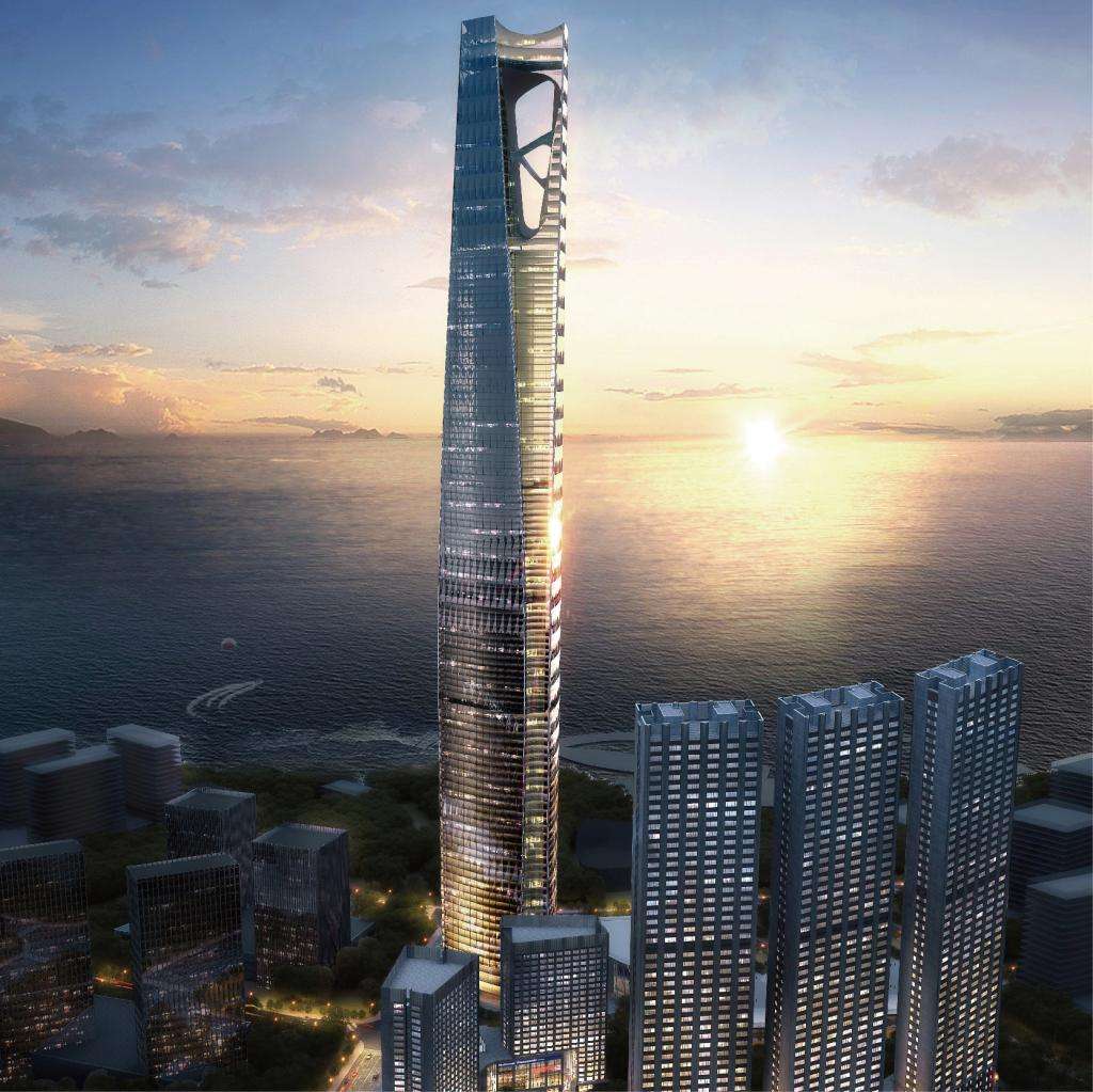 大连正在建设的高楼耗资80亿打造东北第一高楼如今却可能烂尾