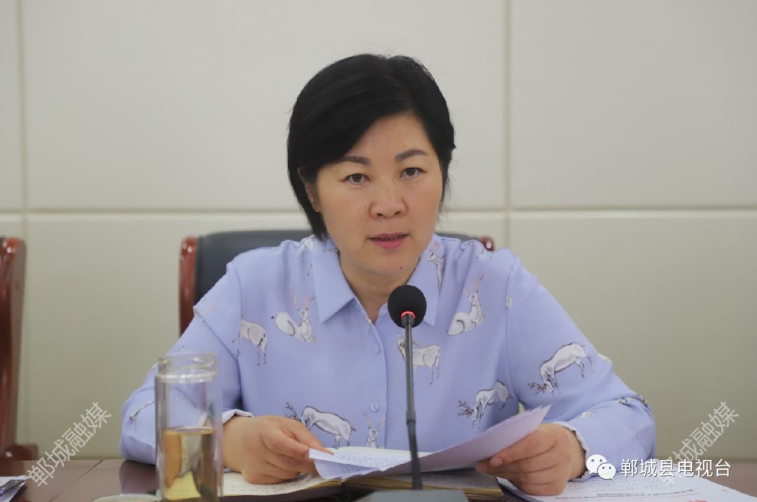 创建卫生城建设新郸城全县创建国家卫生县城第十次推进会召开