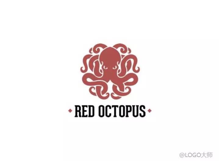 章鱼主题logo设计合集鉴赏